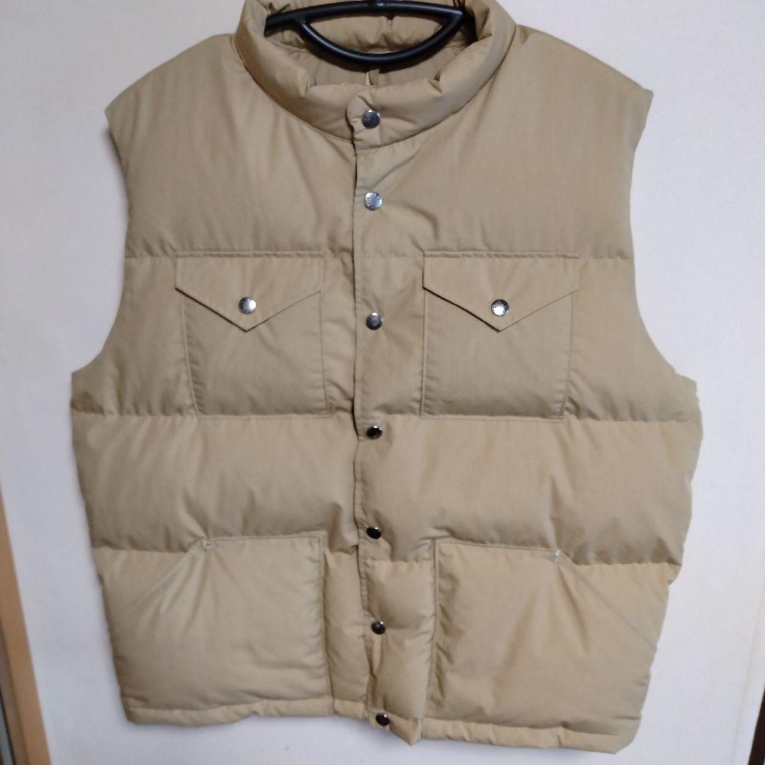 J*u様 ノースフェイスパープルレーベル シエラダウンベスト M ベージュ