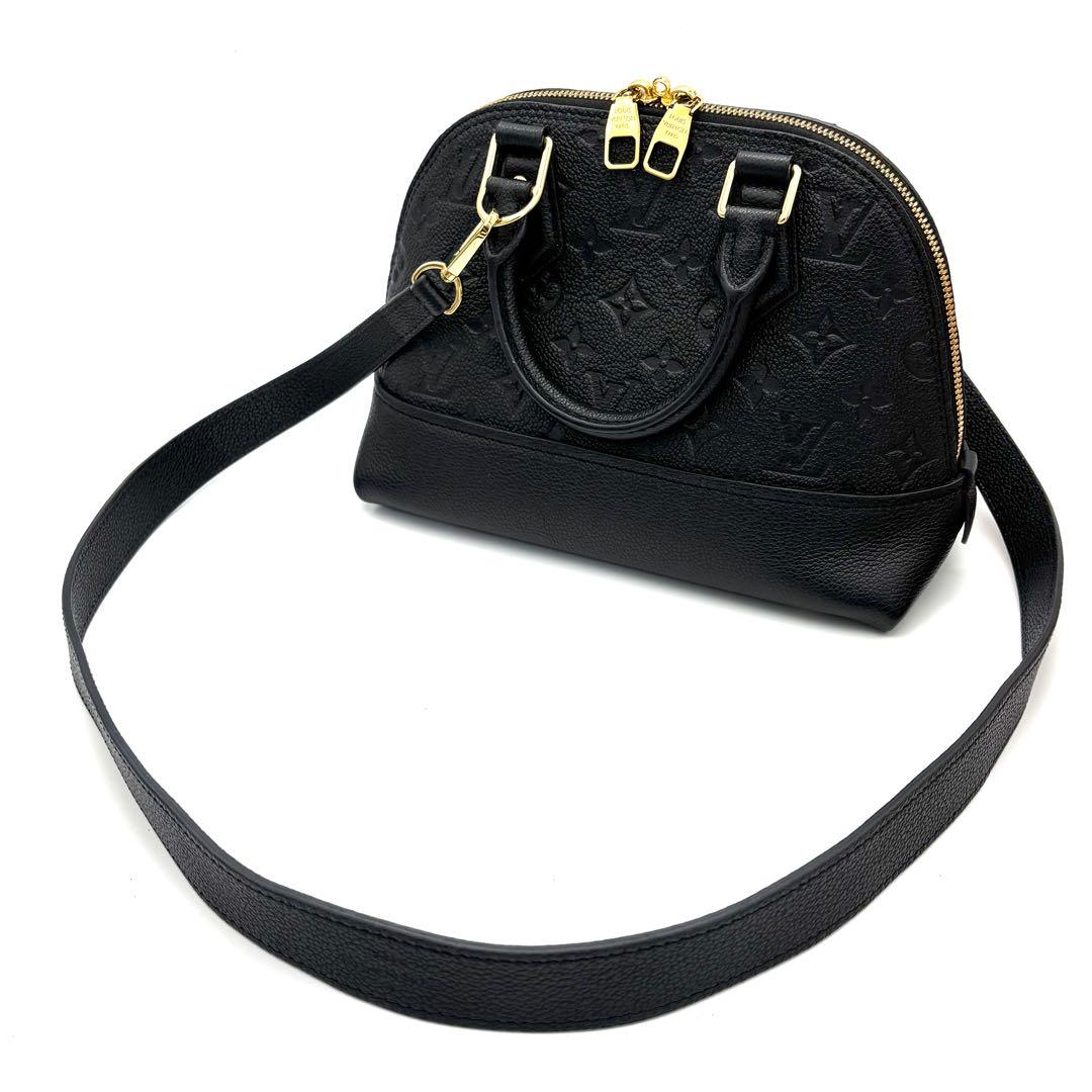 【未使用級】ルイヴィトン アンプラント ネオアルマ BB ブラック ハンドバッグ