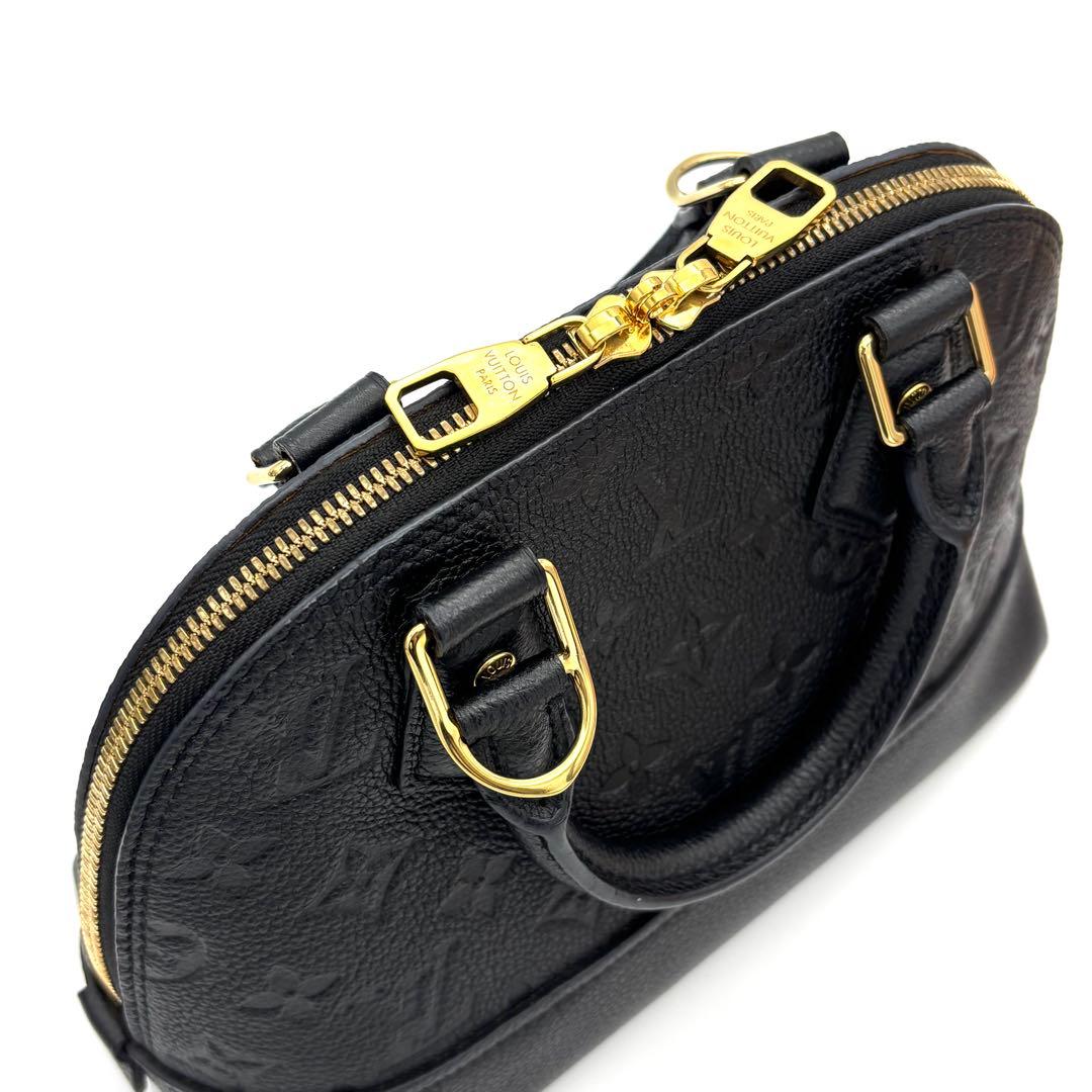 【未使用級】ルイヴィトン アンプラント ネオアルマ BB ブラック ハンドバッグ