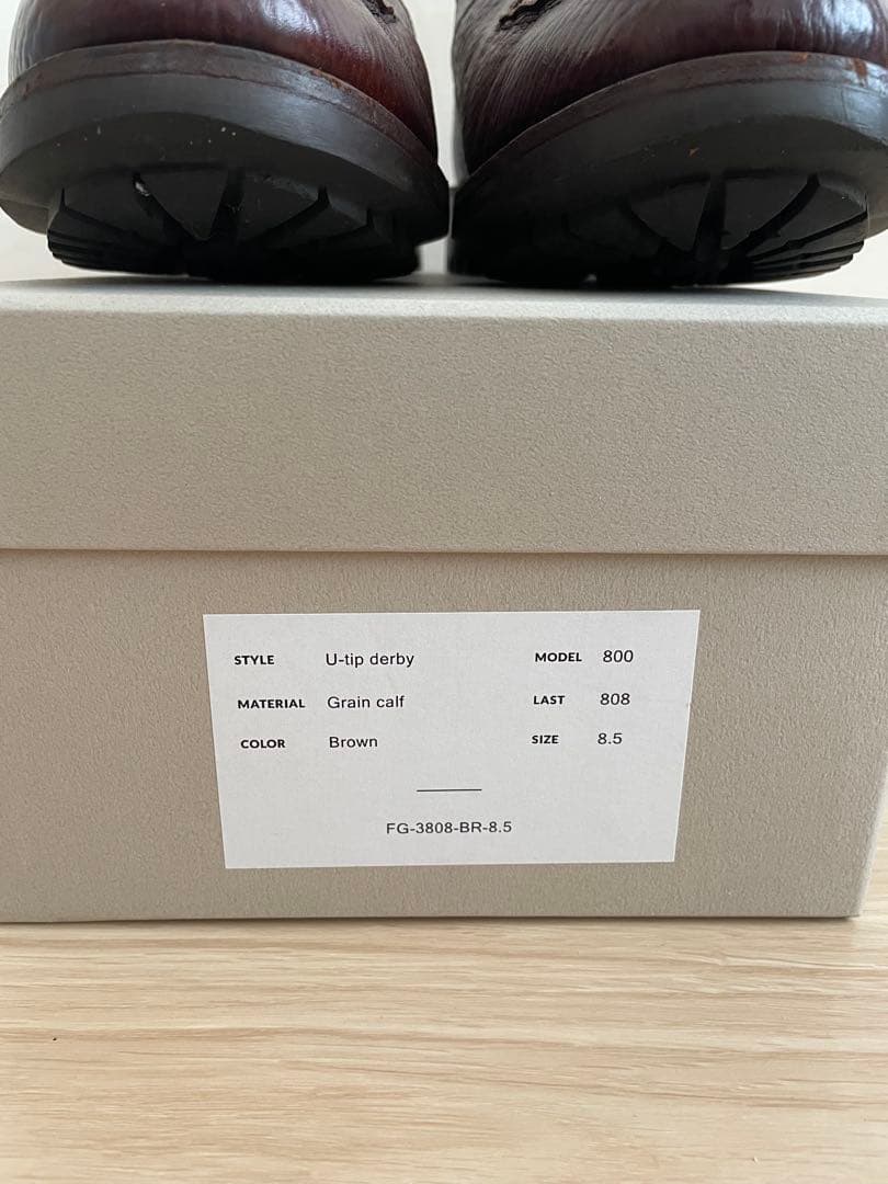 オリエンタルシューズ ARAN2 GRAIN CALF 8.5 直営限定