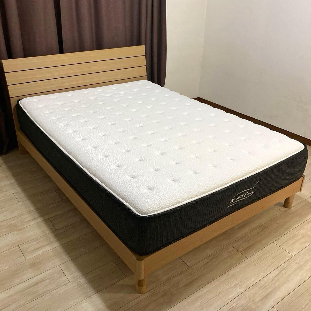 【自社配送エリア限定販売】超美品！Nスリープハード！ダブルサイズマットレス