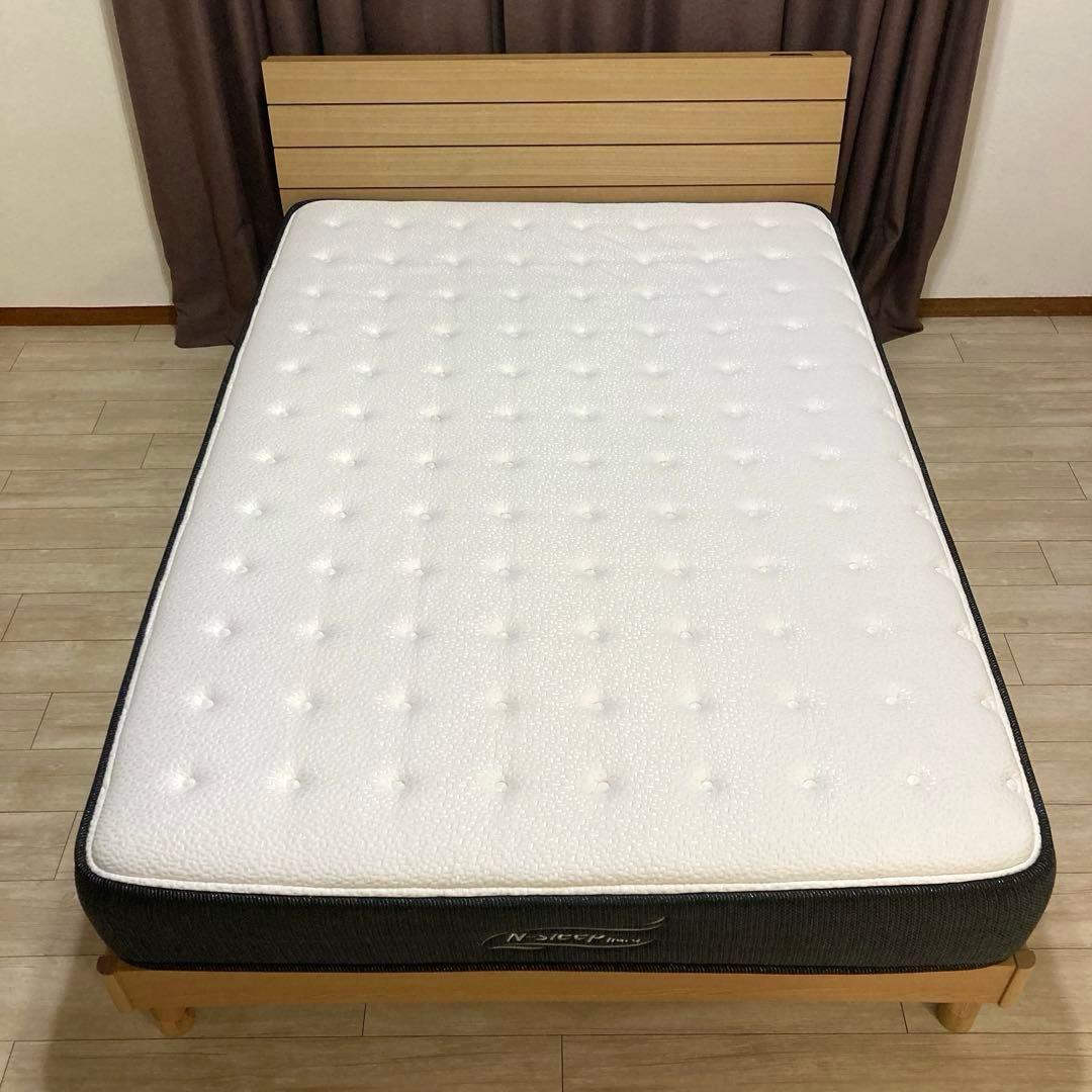 【自社配送エリア限定販売】超美品！Nスリープハード！ダブルサイズマットレス