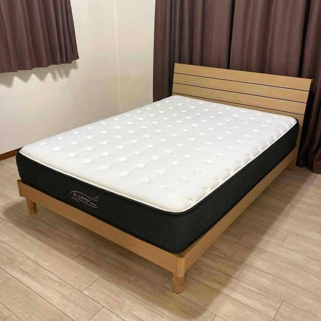 【自社配送エリア限定販売】超美品！Nスリープハード！ダブルサイズマットレス