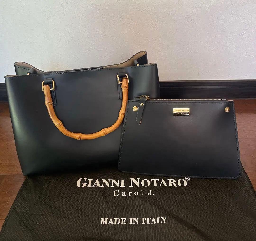 GIANNI NOTARO ジャンニノターロ レザー ハンド ショルダー バッグ