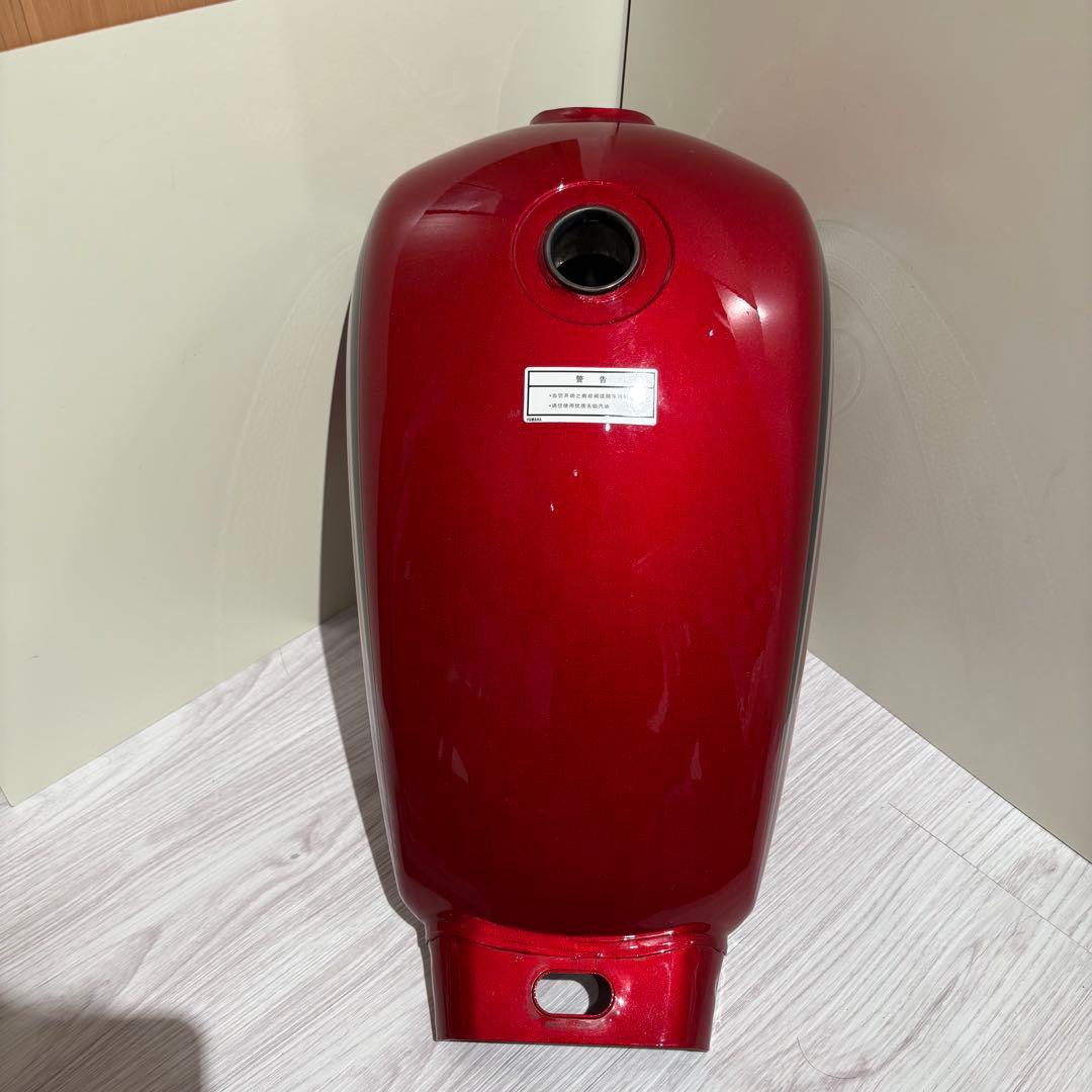 YB125SP タンク　レッド　コック　センサー付き　10L