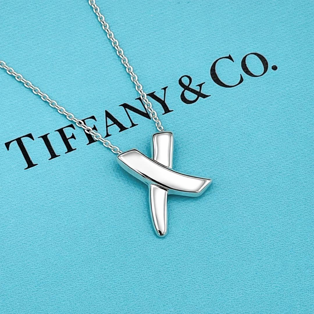 【正規品】ティファニー パロマピカソ グラフィティ X キス クロス ネックレス