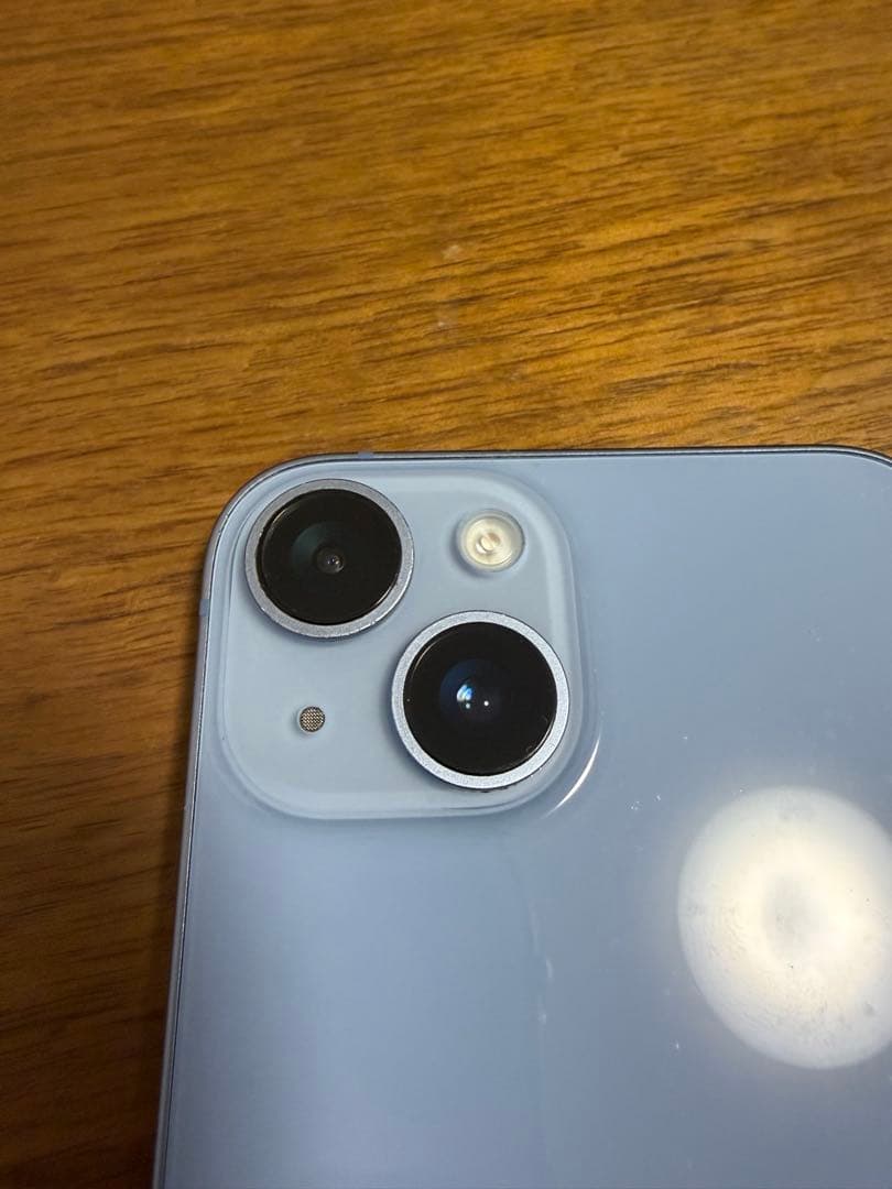 iPhone 14 128G ブルー 本体　初期化済