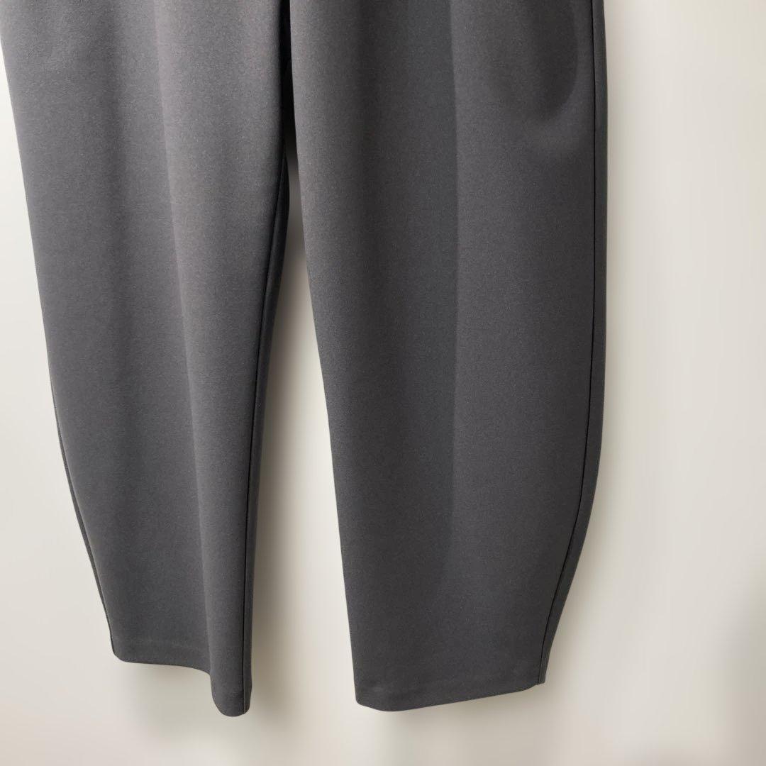 Anna Kerry 裏起毛モロッコパンツ　サイズ38 チャコール