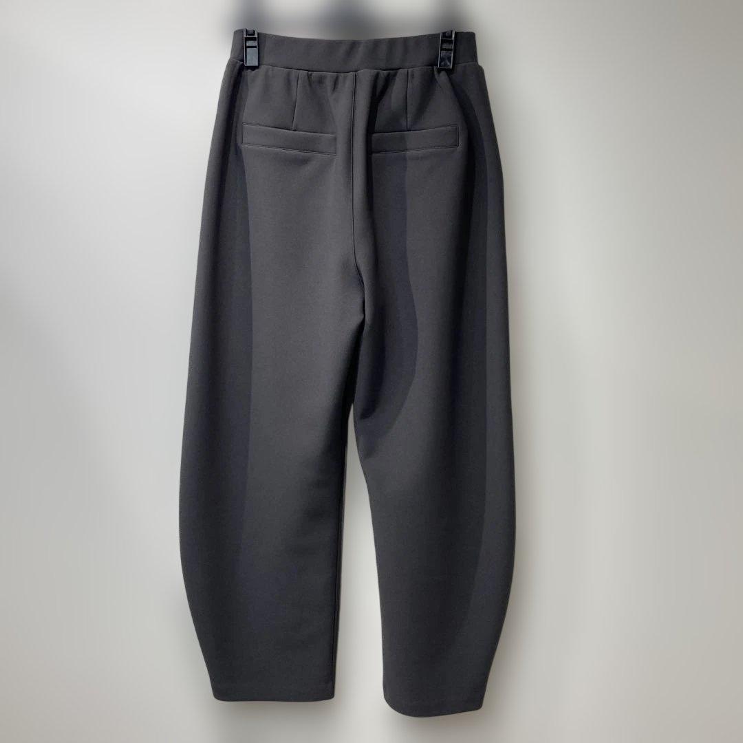 Anna Kerry 裏起毛モロッコパンツ　サイズ38 チャコール