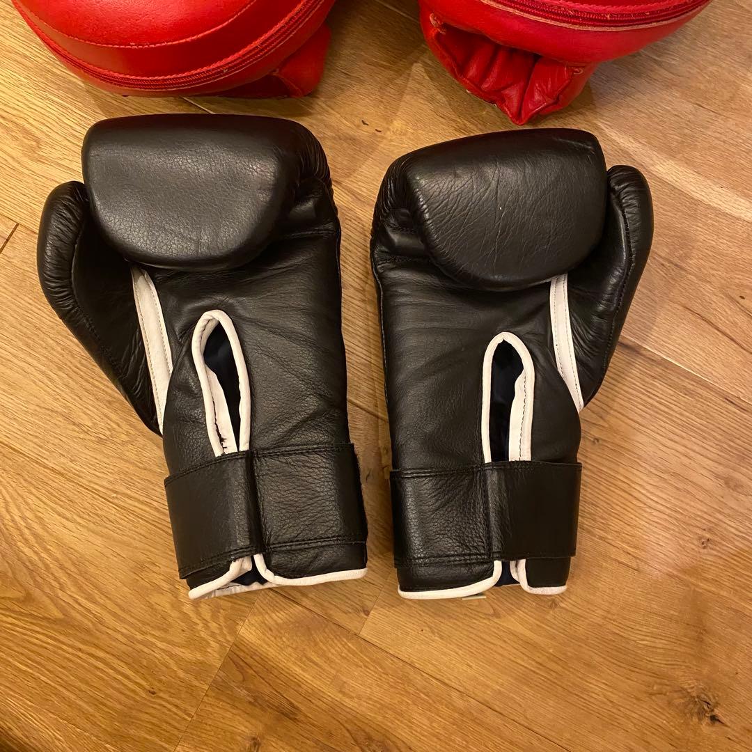 MARTIAL WORLD マーシャルワールド　パンチングミット　グローブセット