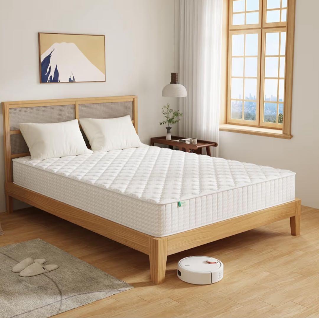 最終値下✨マットレス ダブル 硬め 極厚20cm ポケットコイル 高反発