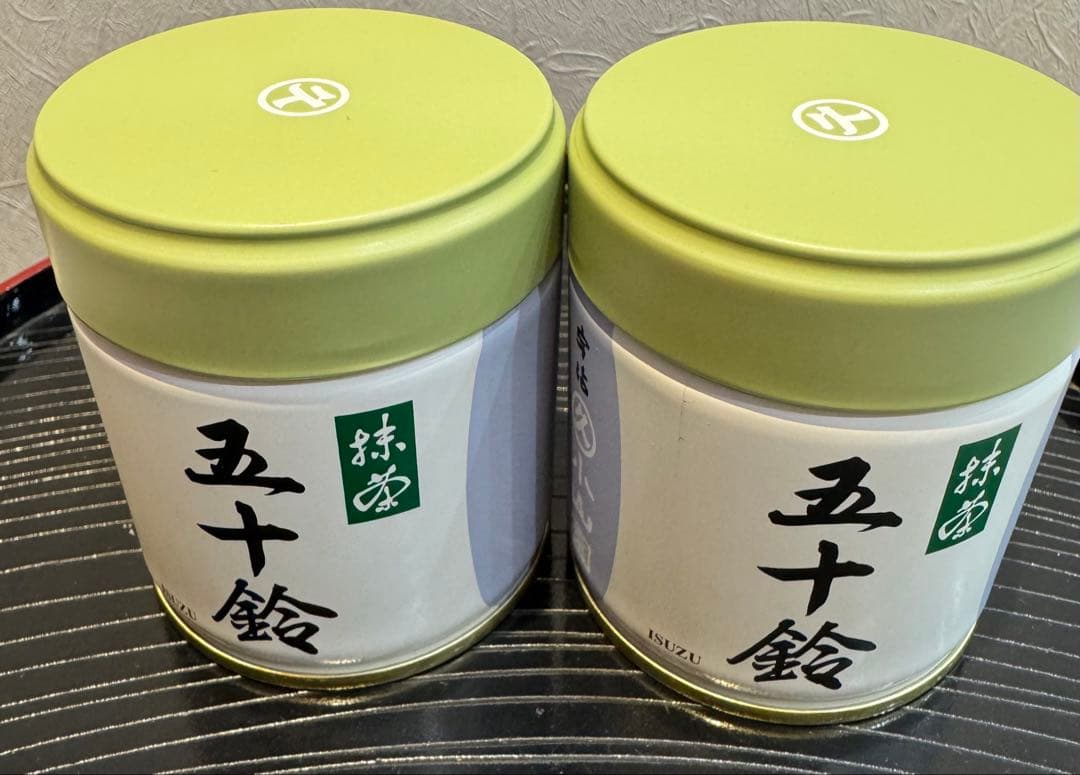 抹茶　五十鈴40g ２缶