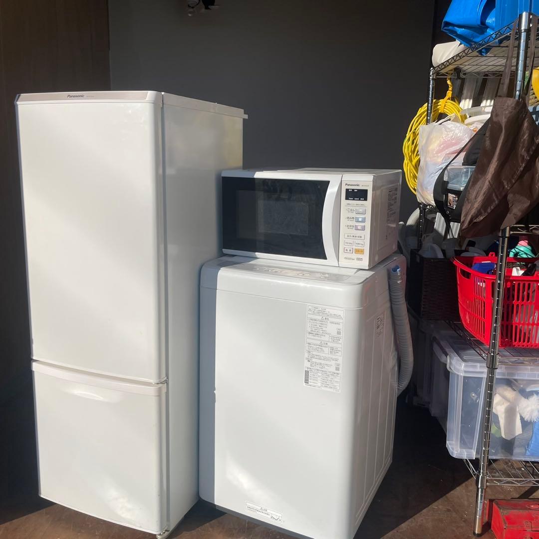 配送設置無料　Panasonic 冷蔵庫洗濯機レンジセット　大容量