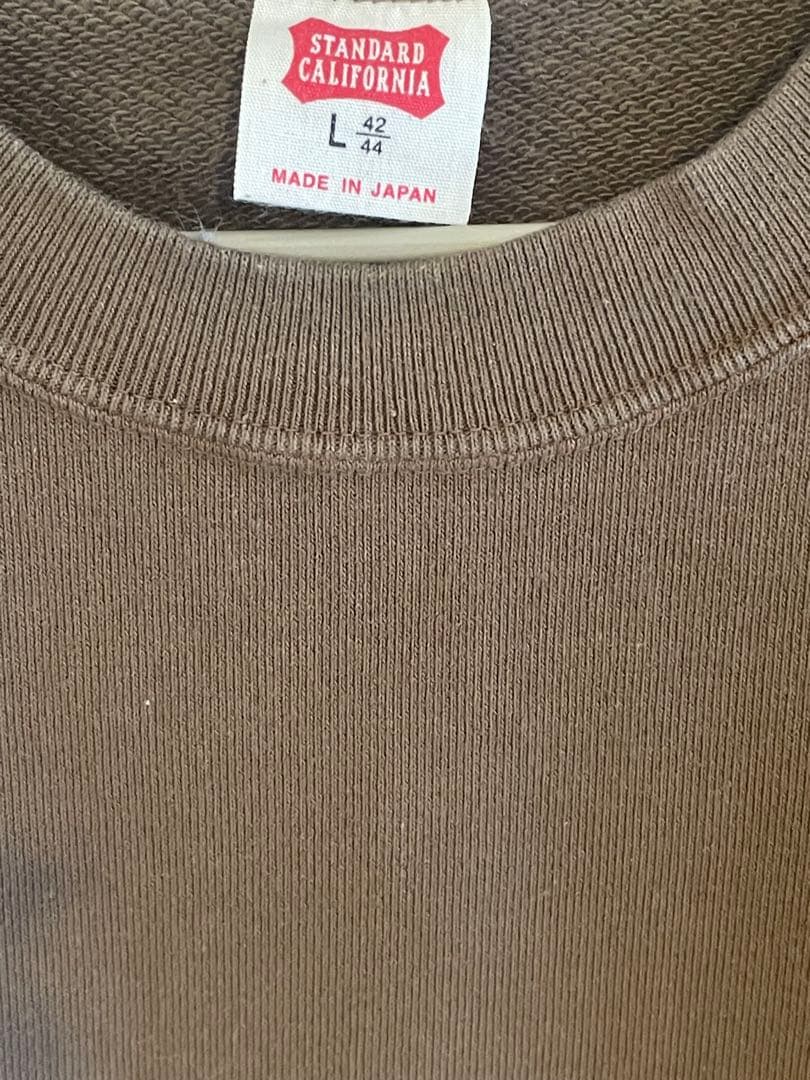 スタンダードカリフォルニアトレーナーブラウンＬ