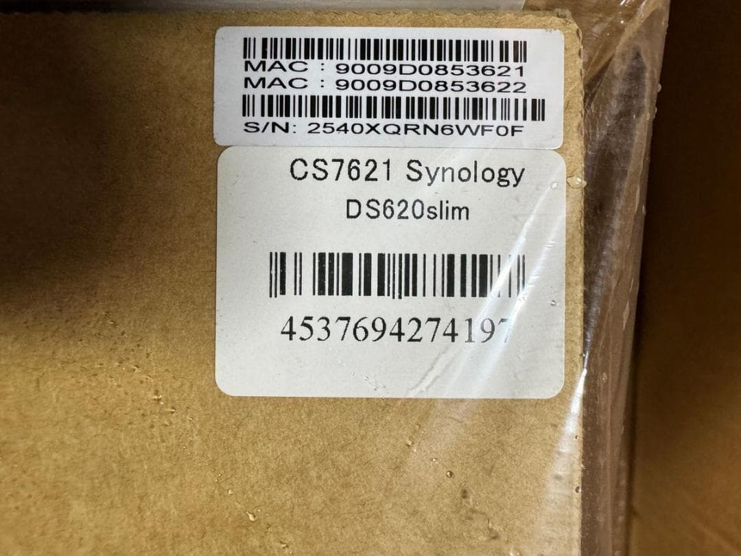 ２台／6ベイNAS／デュアルコア／2DS620slim／DiskStation