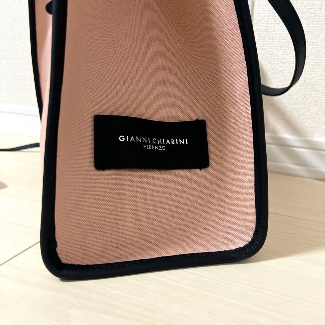 GIANNI CHIARINI トートバッグ ピンク　値下げました！