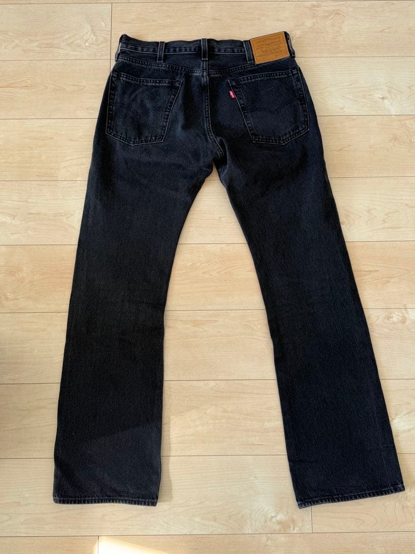 levi's 517 ブーツカット ジーンズ ブラック W31 L32