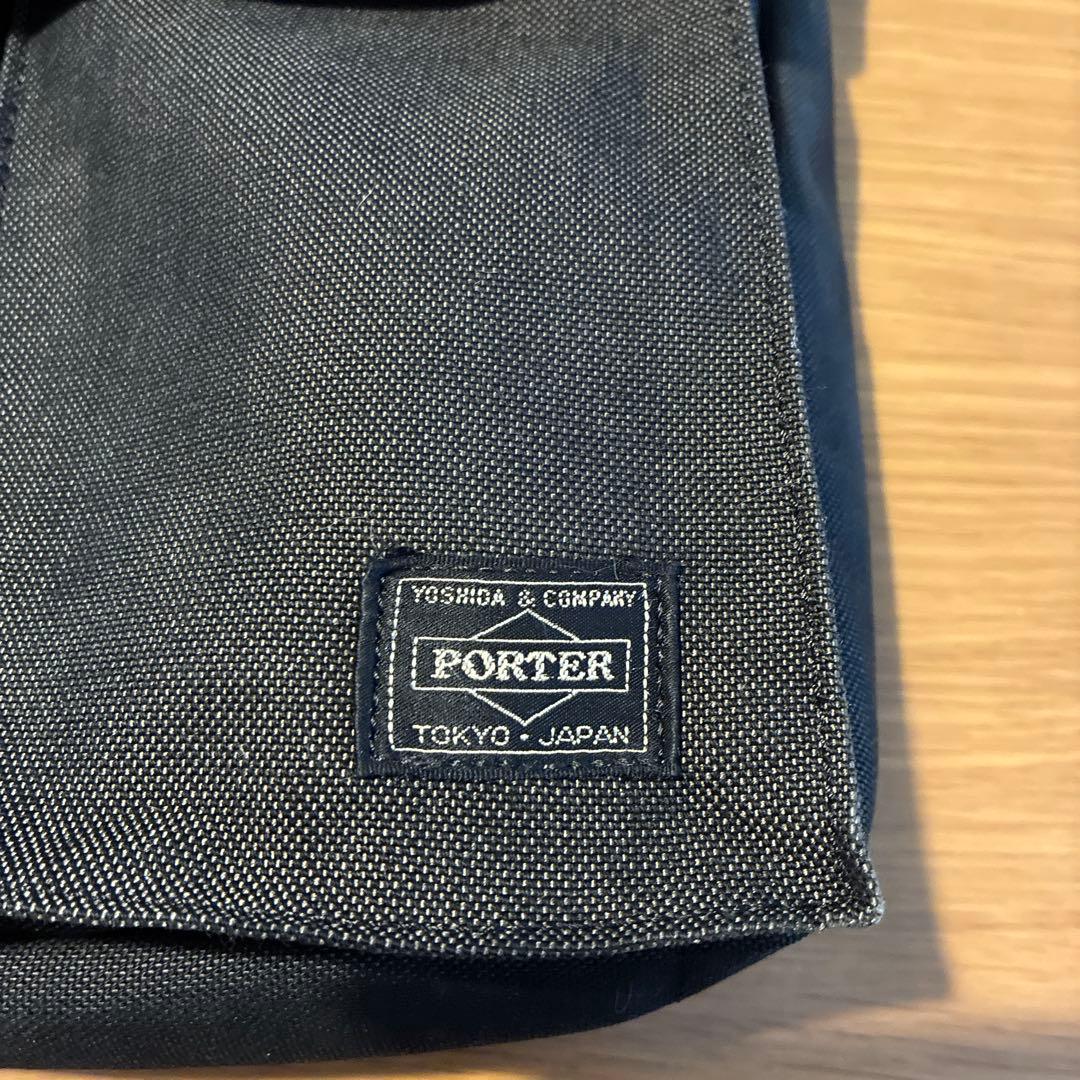 値下げ　PORTER ブラック ショルダーバッグ