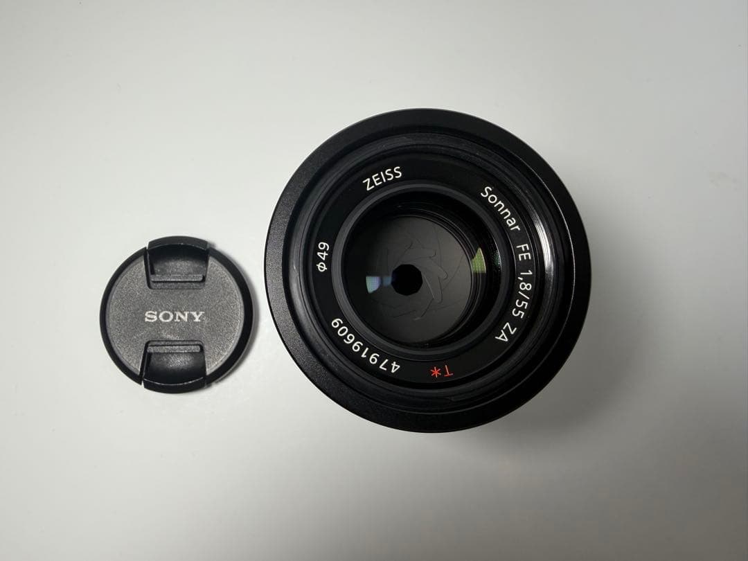 美品 ソニー SONY Sonnar T* FE 55mm F1.8 ZA