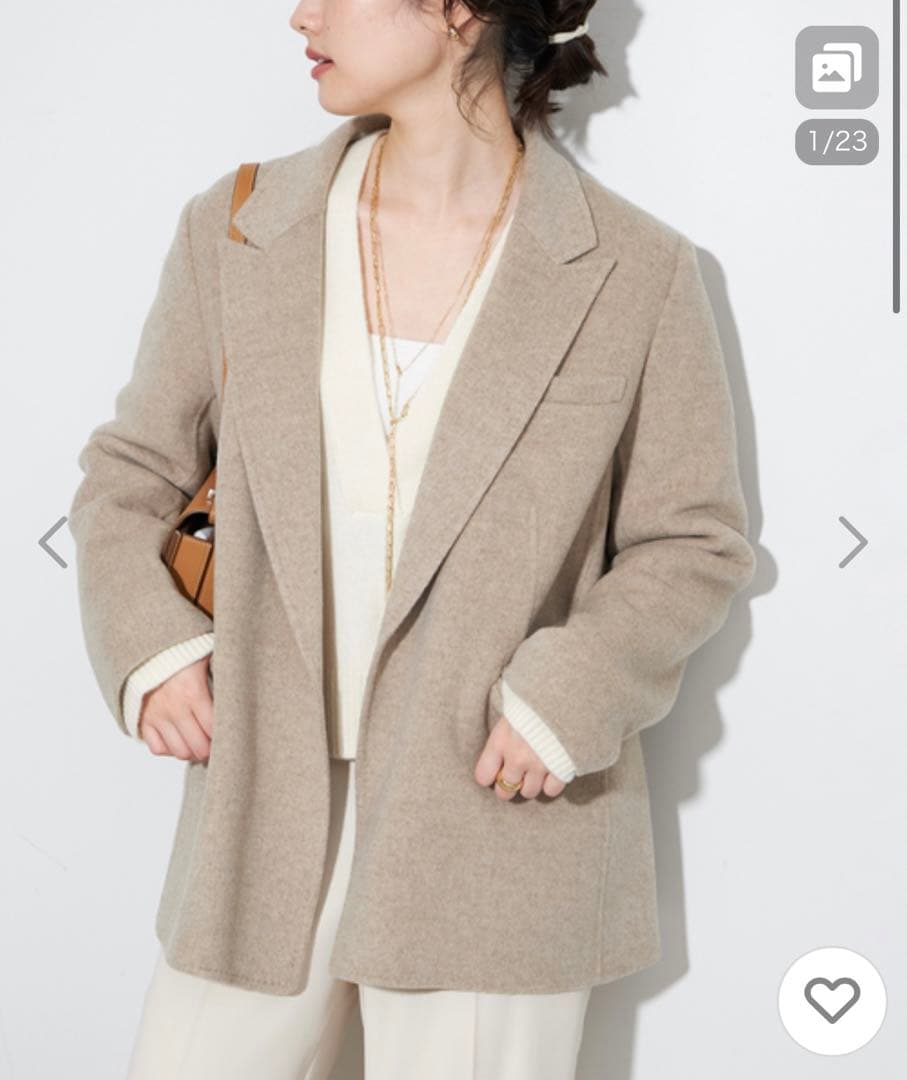 Plage ハミルトンマニッシュジャケット 38