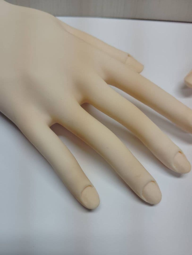 JNEC認定ハンドモデル　ネイリスト技能検定　ジェルネイル検定　美品