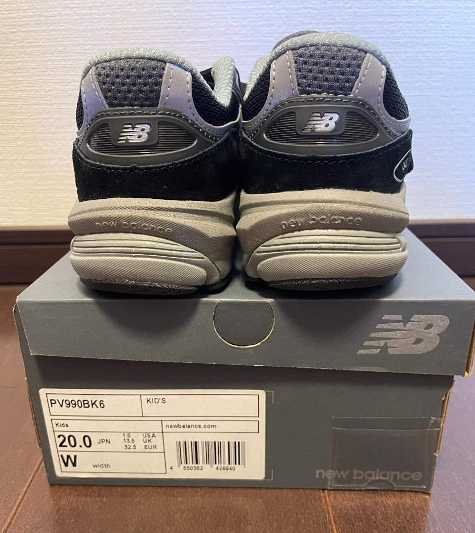 New Balance PV990BK6 キッズ 20.0cm 新品未使用