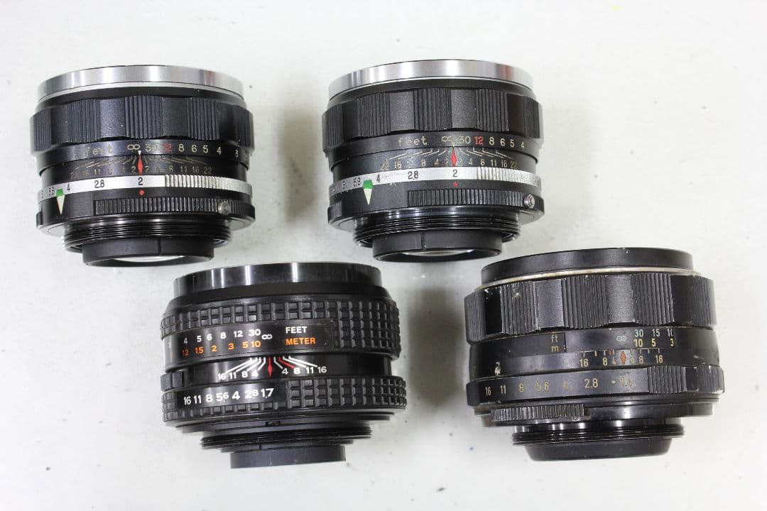 M42マウントレンズ 4本 petri orikkor takumar