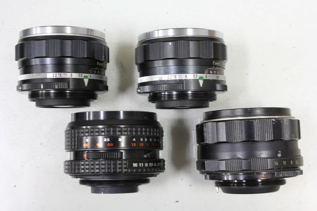 M42マウントレンズ 4本 petri orikkor takumar
