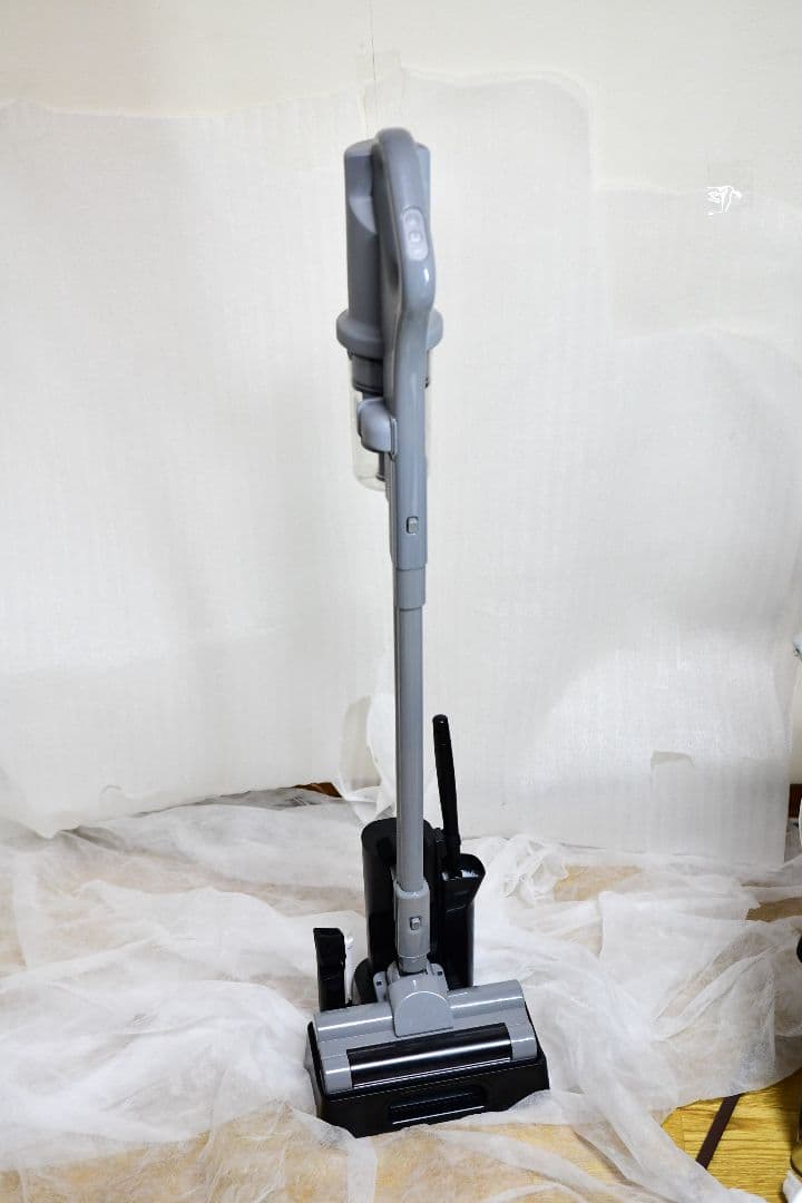 アイリスオーヤマスティッククリーナー スタンドモップAZ-SCD-185PM