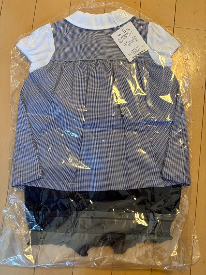 ファミリア　familiar 未開封ロンパース　80