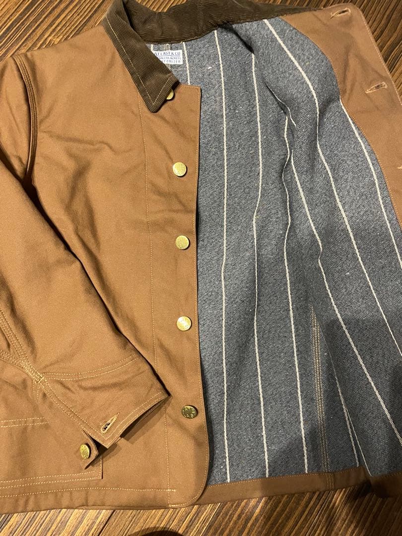 アットラスト カバーオール ブラウンダック 25AW 新作 36