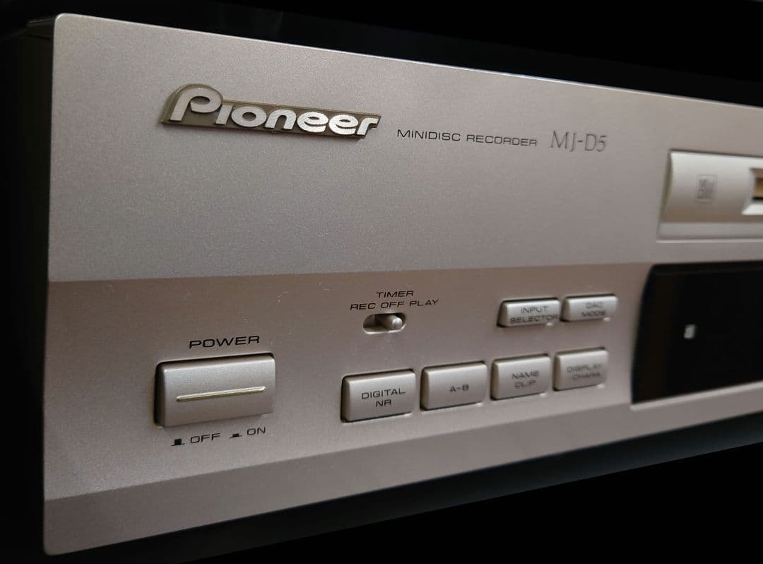 ■■Pioneer MJ-D5 MDデッキ