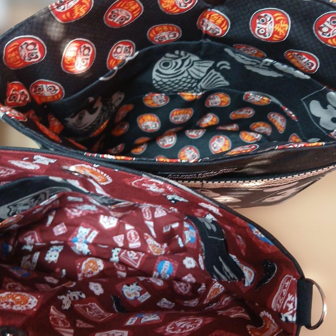 たかまさショルダーバッグハンドメイド5点　トートバッグ1点