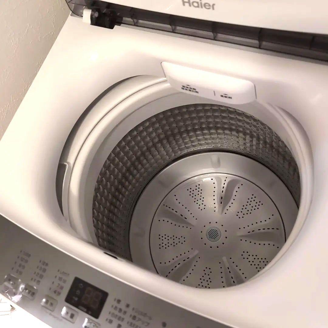 【美品】Haier ハイアール全自動洗濯機 JW-AE55B 5.5kg