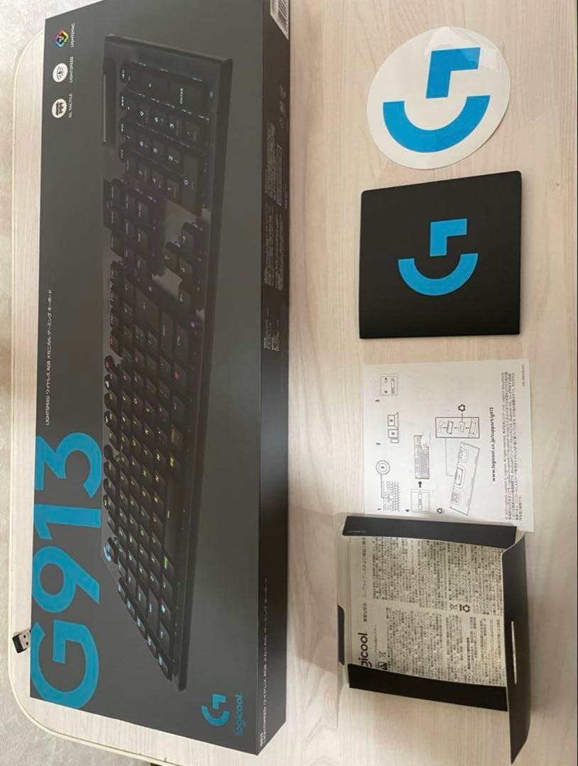 【使用感極少】G913 Logicool ワイヤレスキーボード