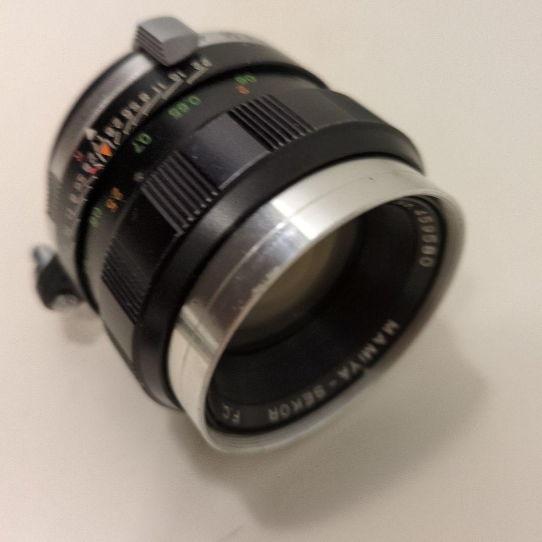 MAMIYA SEKOR F.C. 1.7/58 +特製Leica Mアダプター