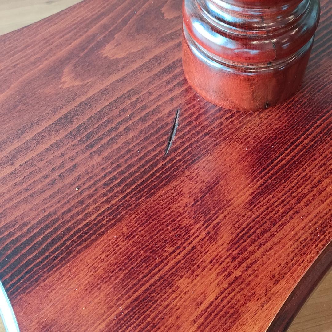 木製　サイドテーブル　コーヒーテーブル　丸脚　スクエア