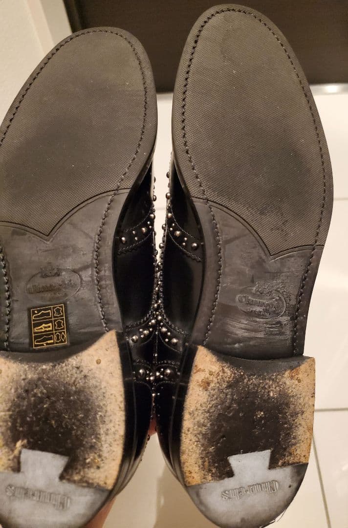 Church'sチャーチ　LANA MET スタッズ　ダブルモンク 38