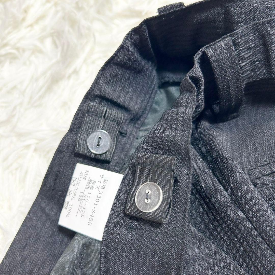 【美品】ワルツバイビームスデザイン フォーマルスーツ キッズ 黒 男の子 120