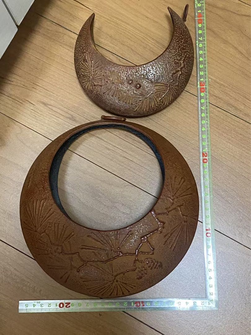 南部鉄器岩鋳吊り花器猿手フック猿置物花器9点物未使用 保管品 共箱