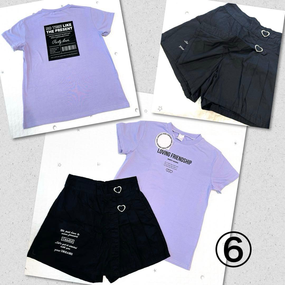 【新品多数】女の子　夏服　まとめ売り　160 Tシャツ　ショートパンツ　26点