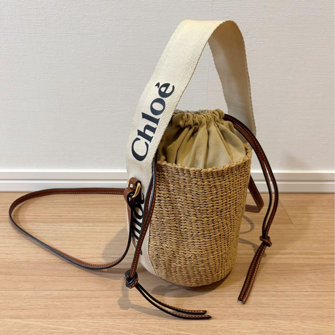 クロエ Chloe Woody スモールバスケット バッグ カゴバッグ
