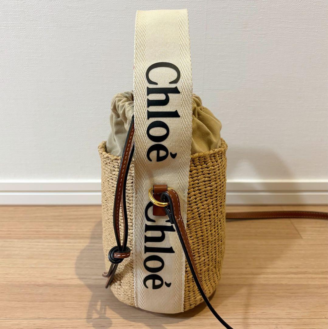 クロエ Chloe Woody スモールバスケット バッグ カゴバッグ