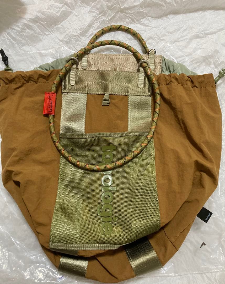 トポロジーtopologie サミットトートバッグストラップ付き