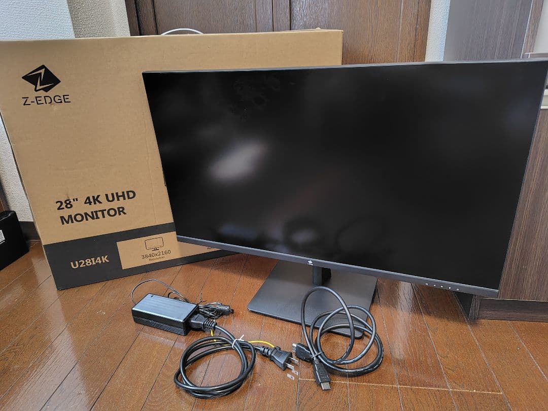 Z-Edge 28インチ 4K UHD モニター U2814K 取扱説明書つき