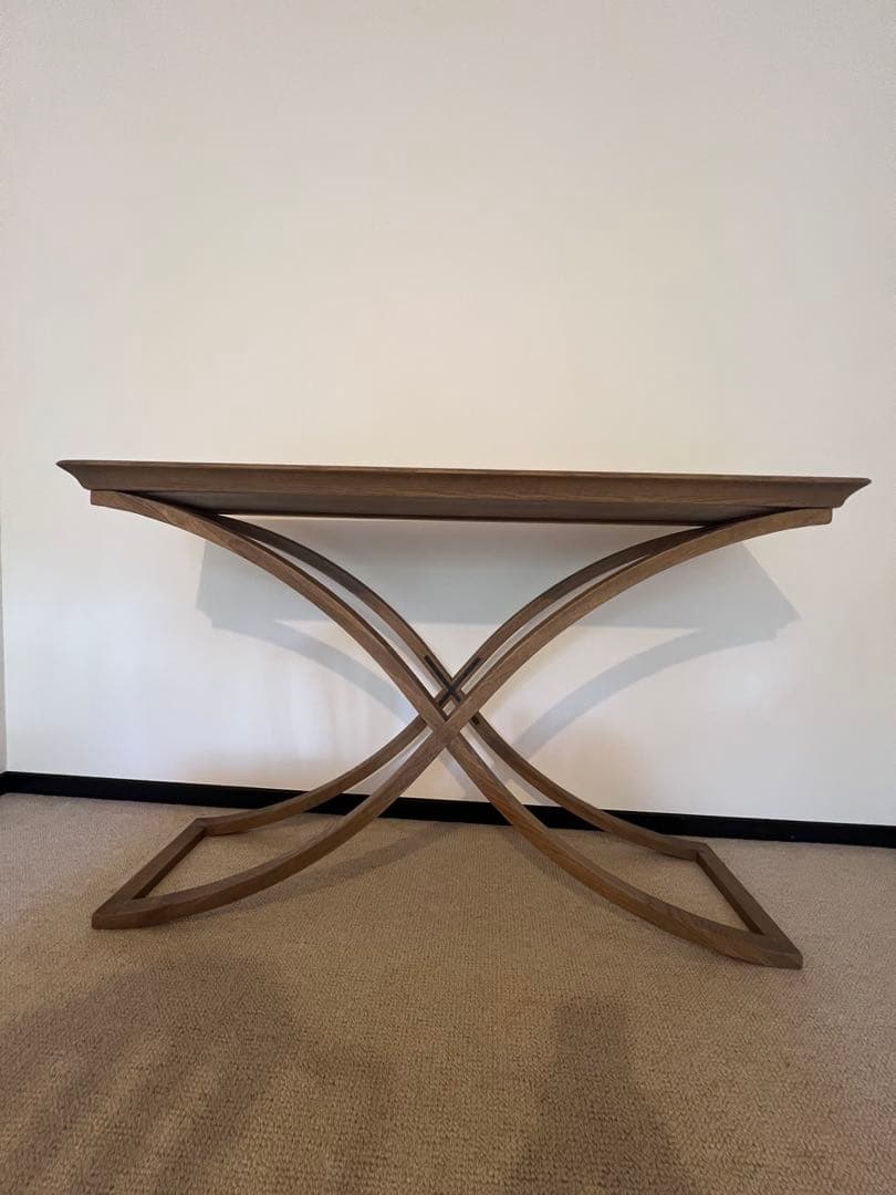 M*m様 クロスデザイン木製テーブル