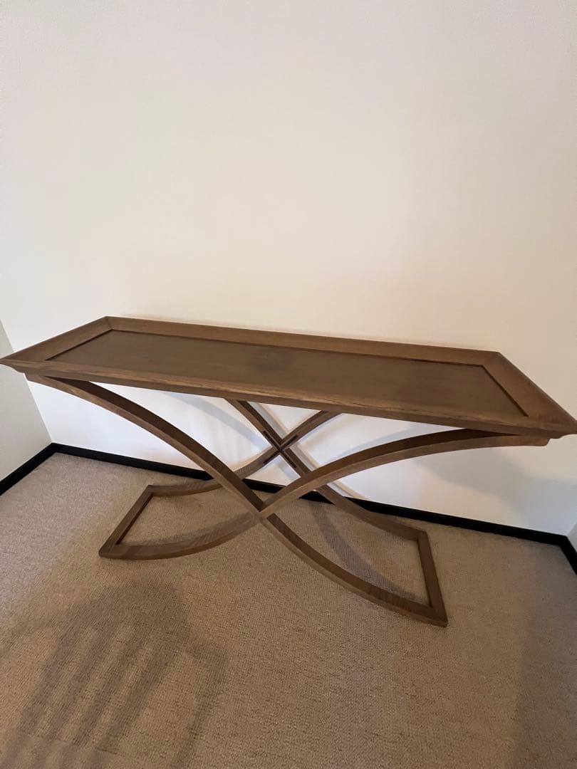 M*m様 クロスデザイン木製テーブル