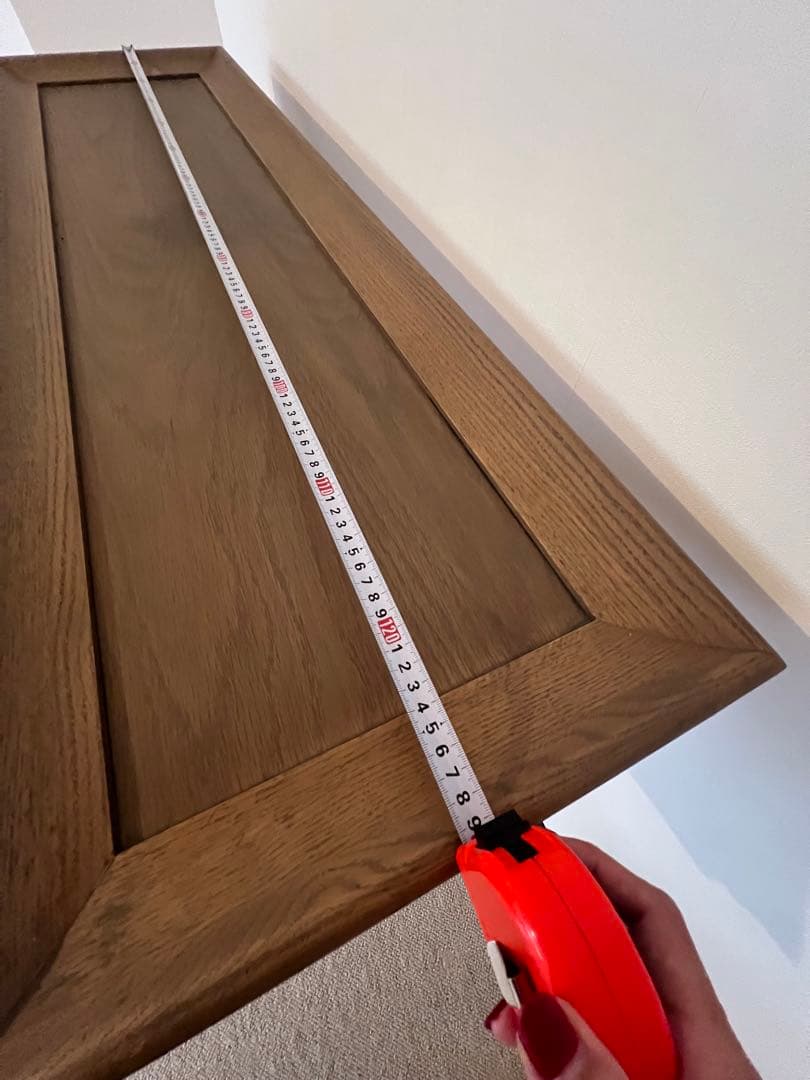 M*m様 クロスデザイン木製テーブル