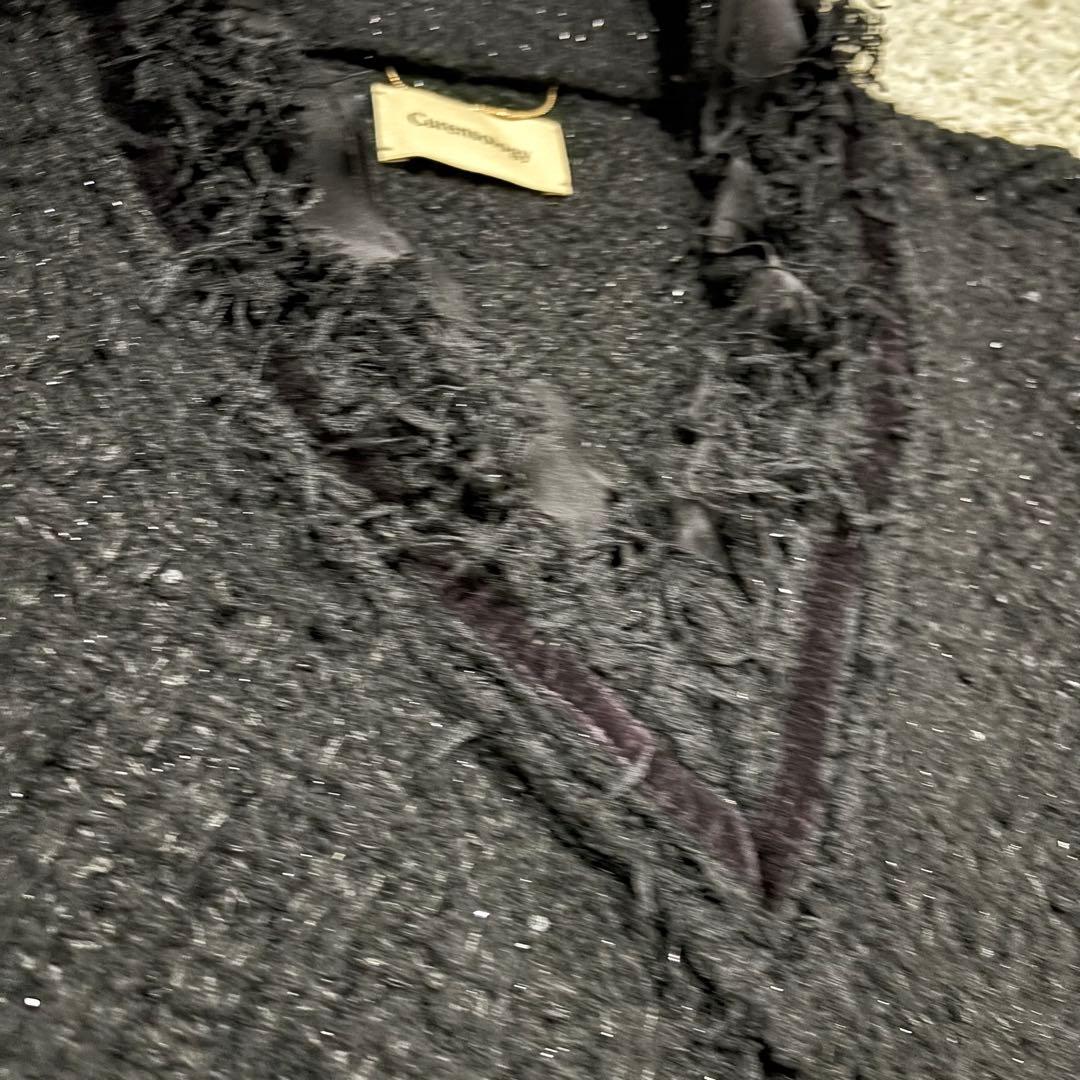 極美品　23AW Curensology エトワールニットツイードベスト