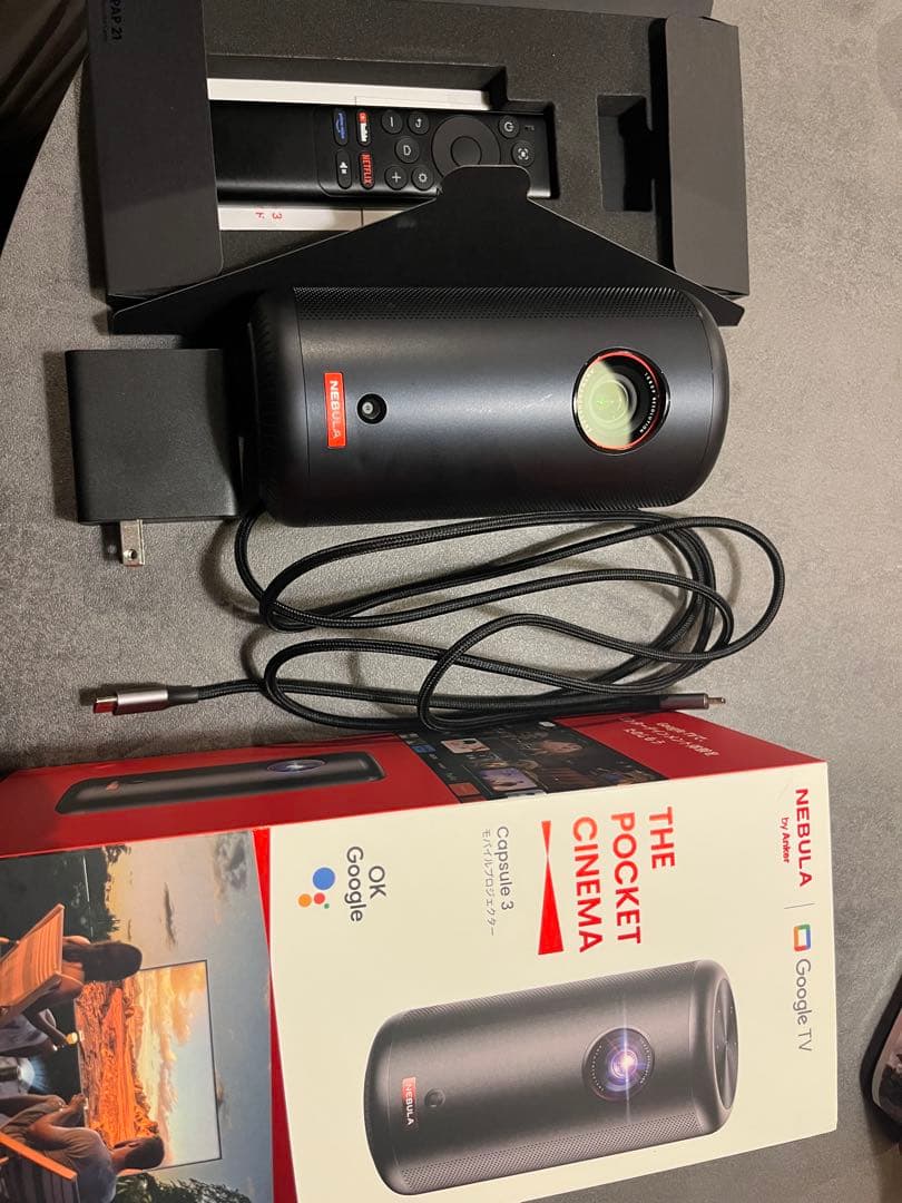 Anker モバイル　プロジェクター　Nebula Capsule 3